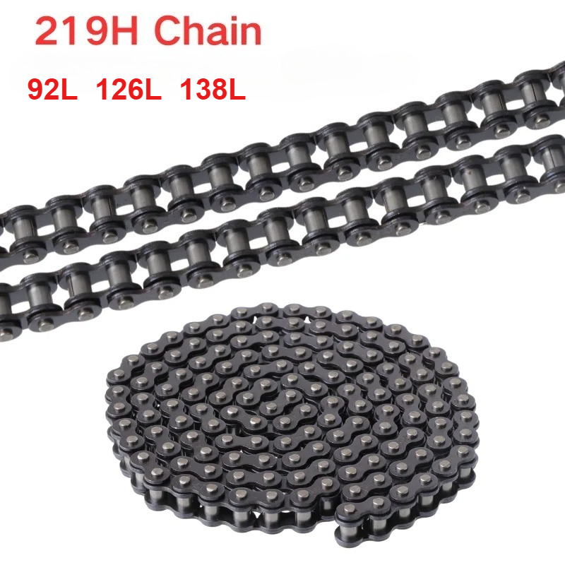 428 Chain - Усиленная приводная цепь 219H, 92/126/138 звеньев,